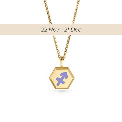 Sagittarius Zodiac Pendant Necklace