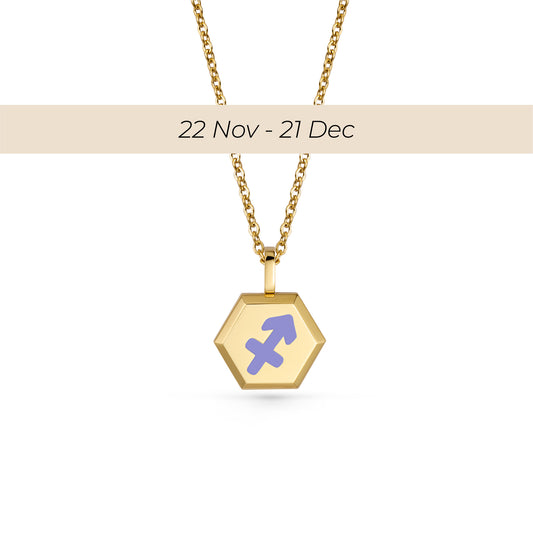 Sagittarius Zodiac Pendant Necklace