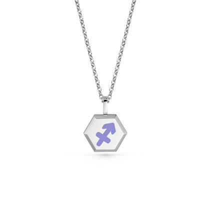 Sagittarius Zodiac Pendant Necklace (Gold / Silver)