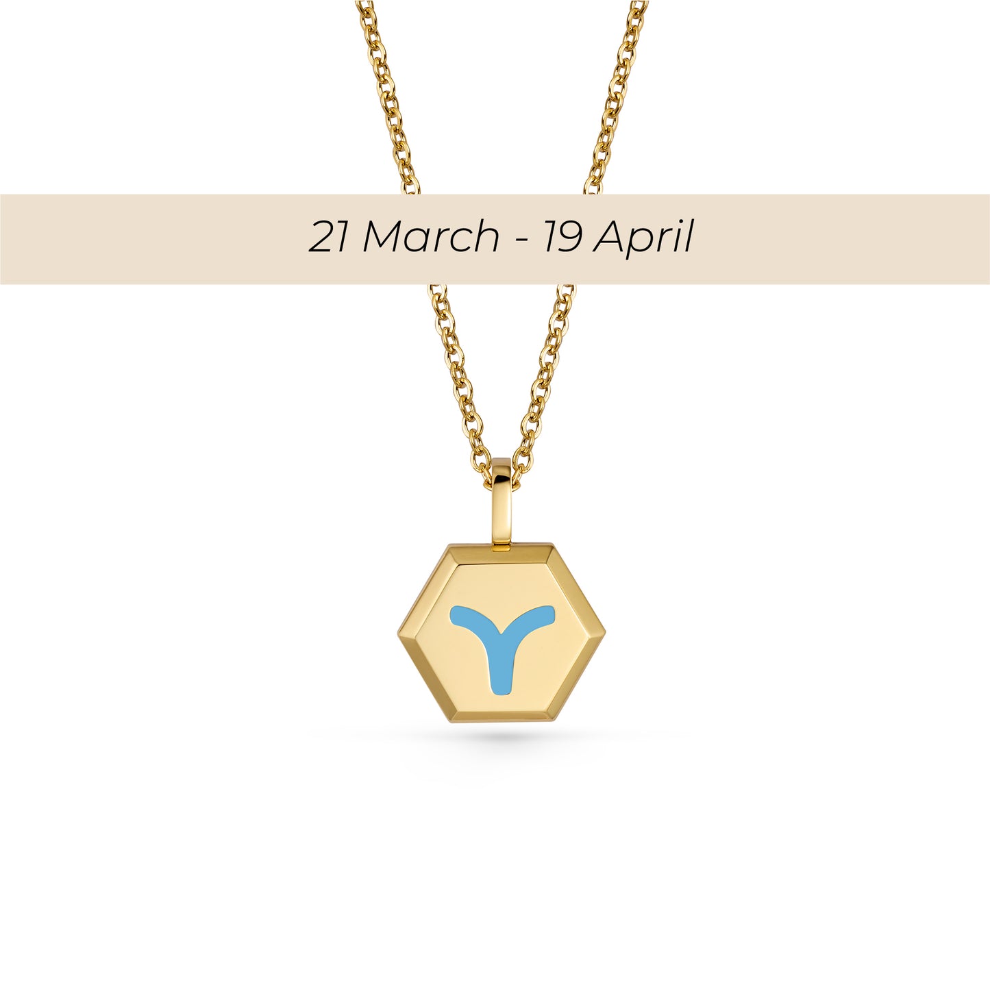 Aries Zodiac Pendant Necklace