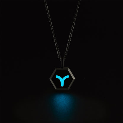 Aries Zodiac Pendant Necklace (Gold / Silver)