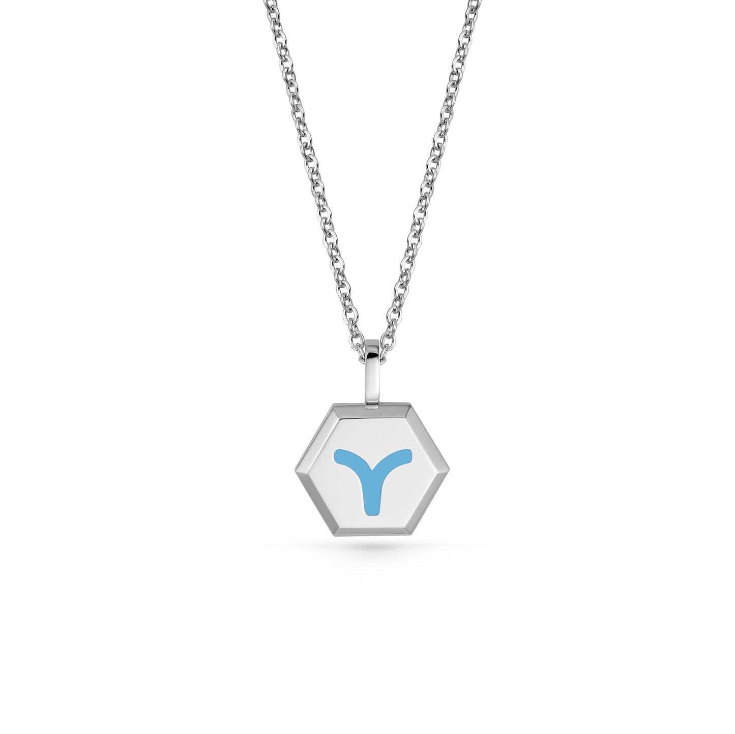 Aries Zodiac Pendant Necklace (Gold / Silver)