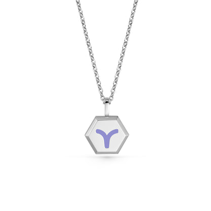 Aries Zodiac Pendant Necklace (Gold / Silver)
