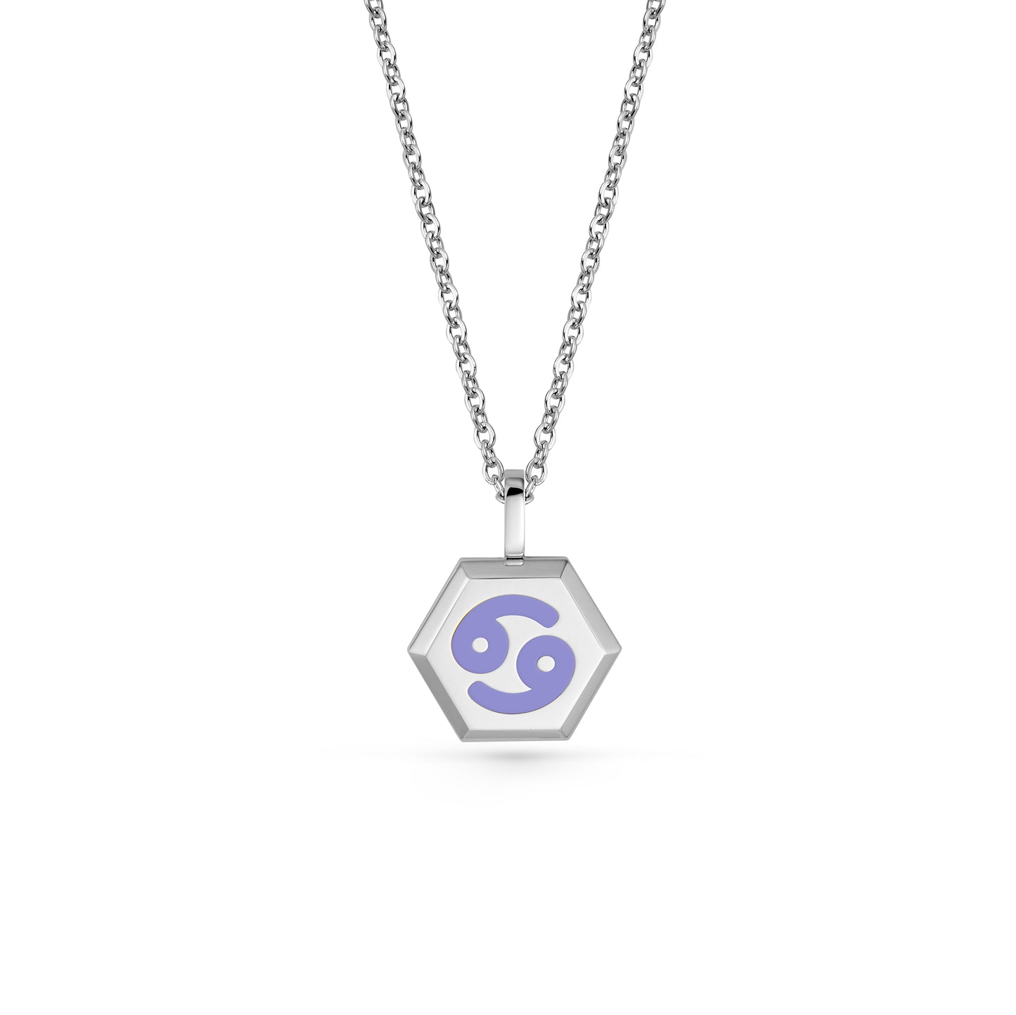 Cancer Zodiac Pendant Necklace (Gold / Silver)