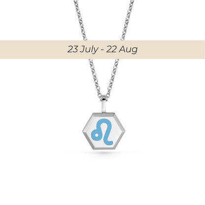 Leo Zodiac Pendant Necklace