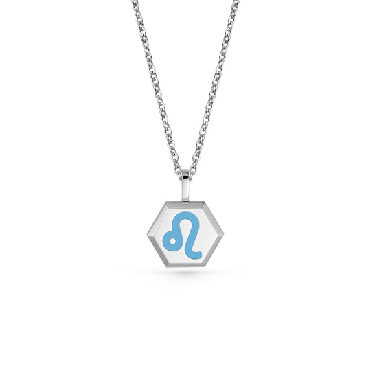 Leo Zodiac Pendant Necklace (Gold / Silver)