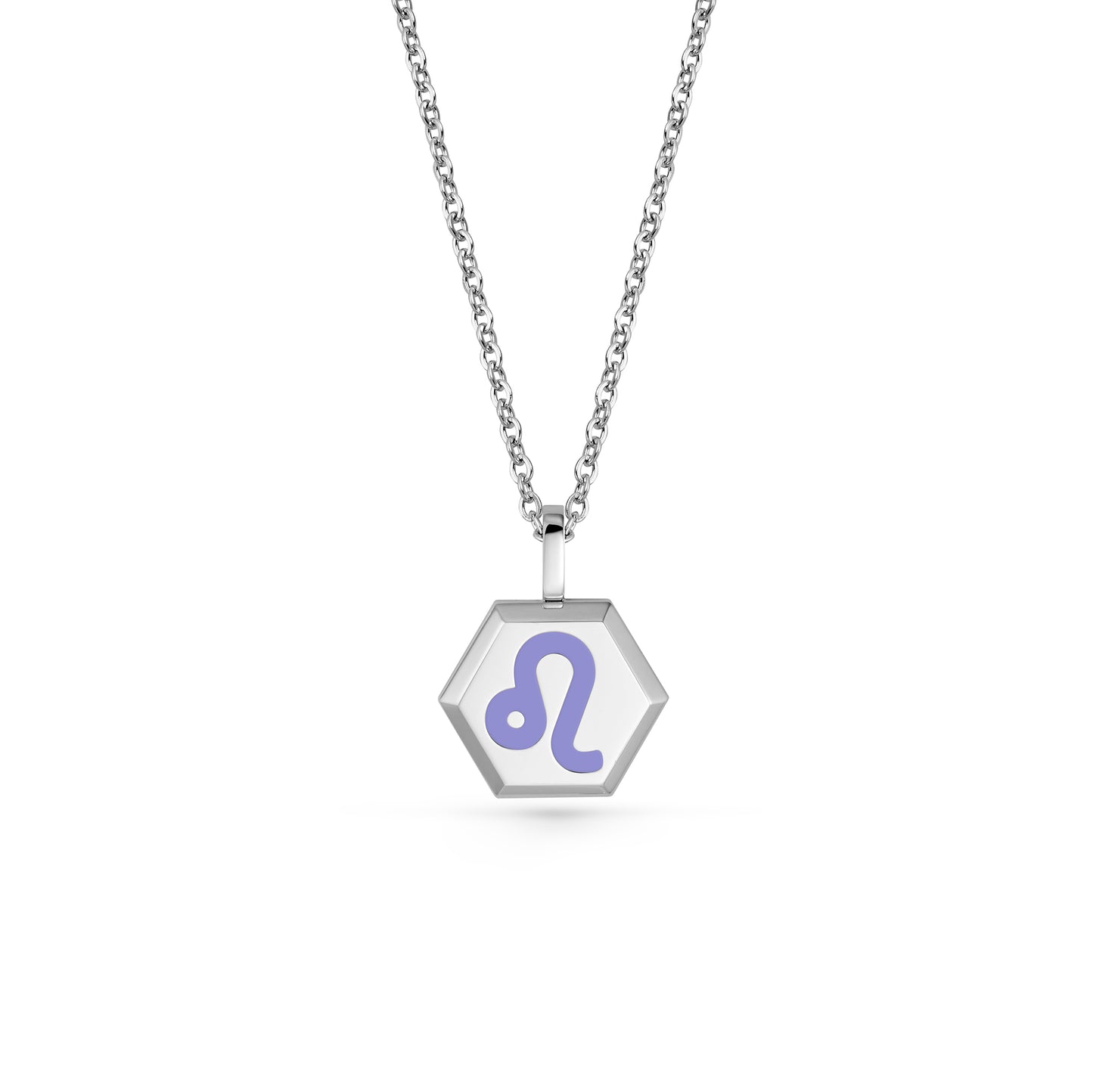 Leo Zodiac Pendant Necklace (Gold / Silver)