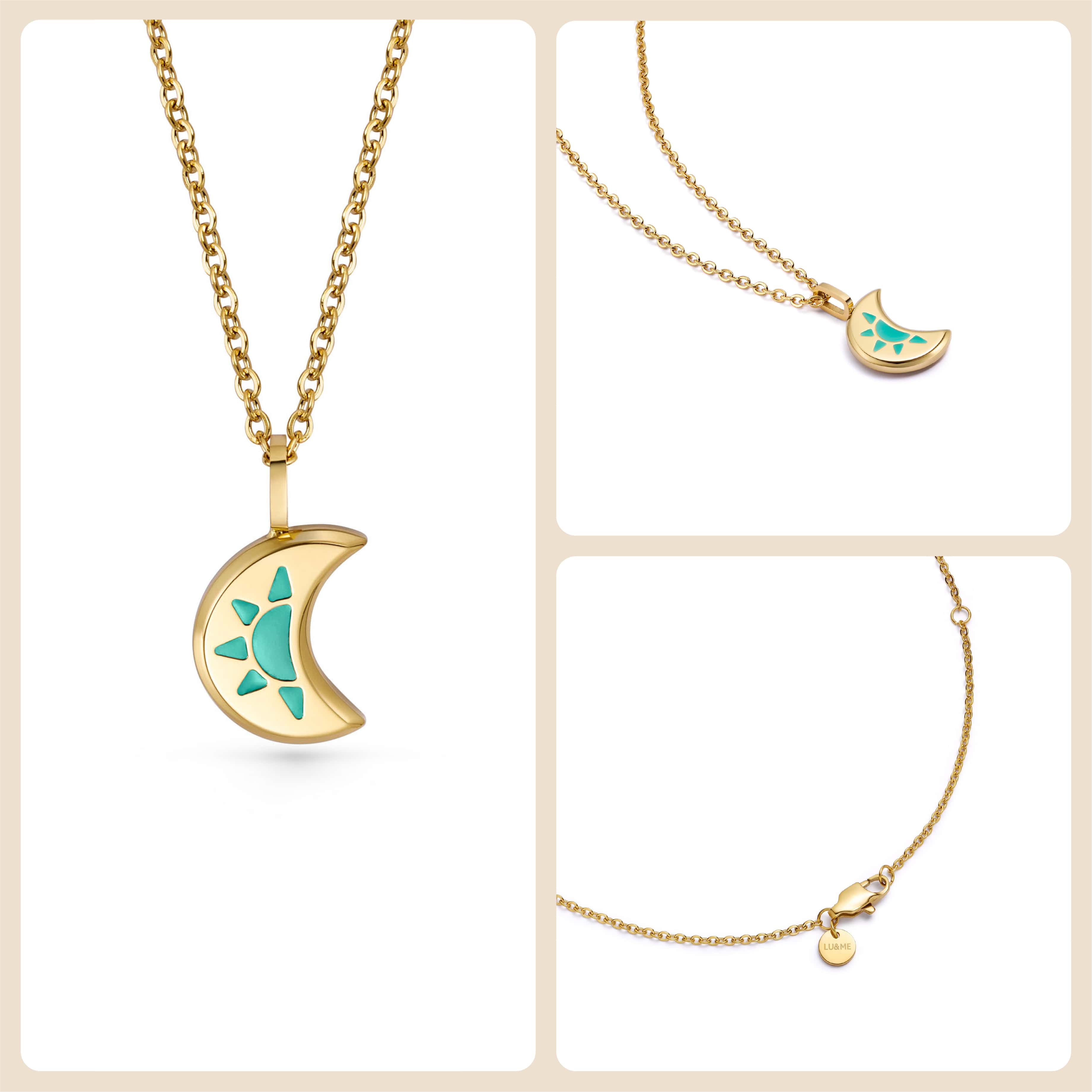 LUNA Necklace | Solar-Powered Jewellery That Glows by LU&ME – LU&ME.CO
