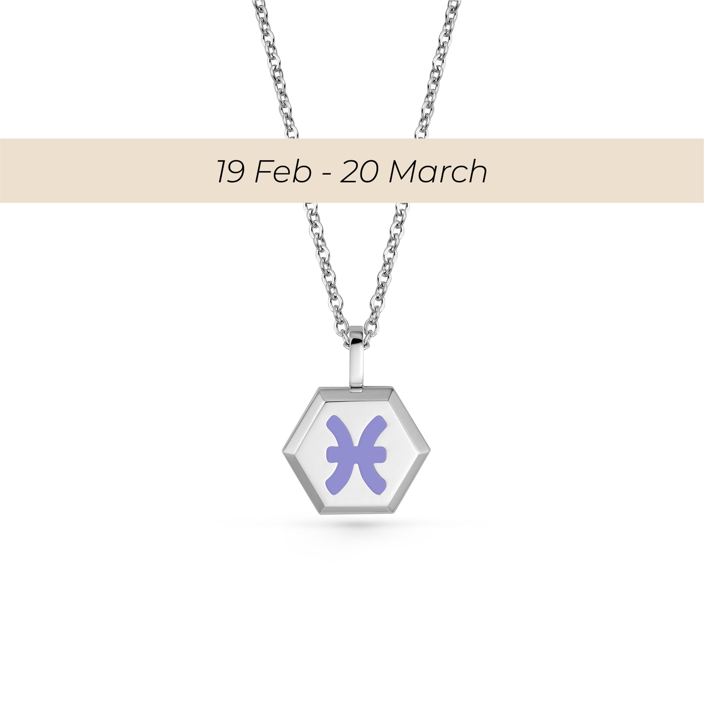 Pisces Zodiac Pendant Necklace
