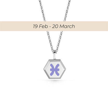 Pisces Zodiac Pendant Necklace