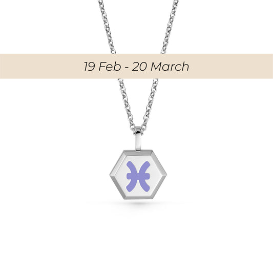 Pisces Zodiac Pendant Necklace