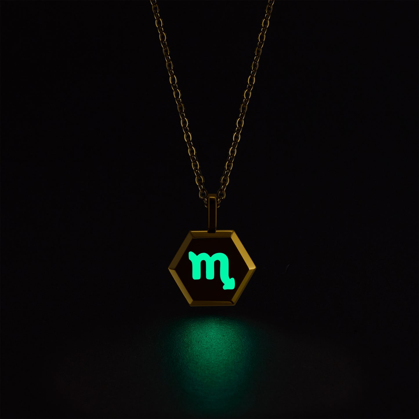 Scorpio Zodiac Pendant Necklace (Gold / Silver)