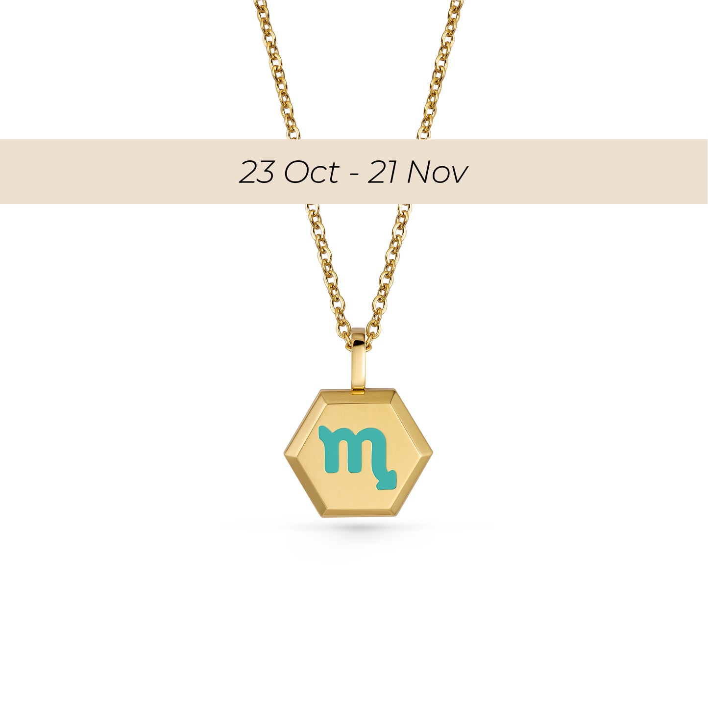 Scorpio Zodiac Pendant Necklace