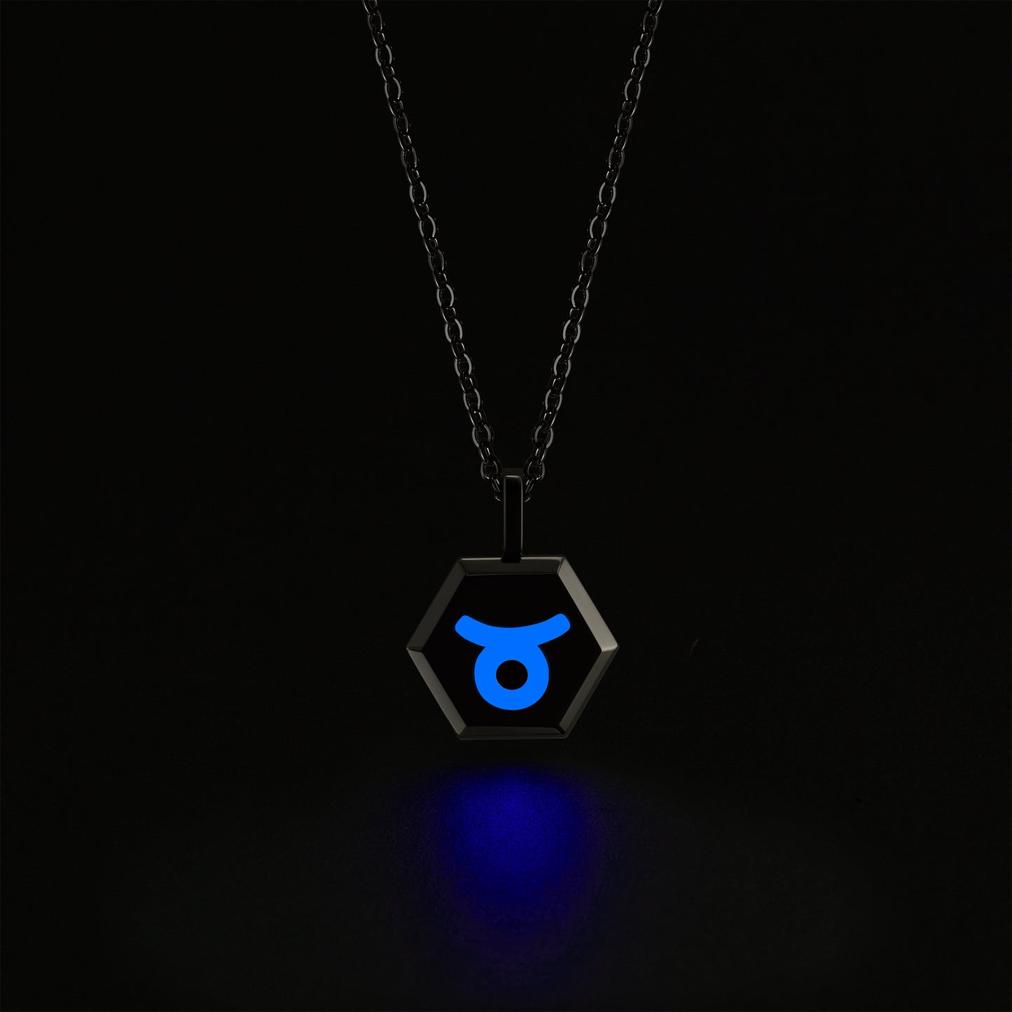 Taurus Zodiac Pendant Necklace (Gold / Silver)