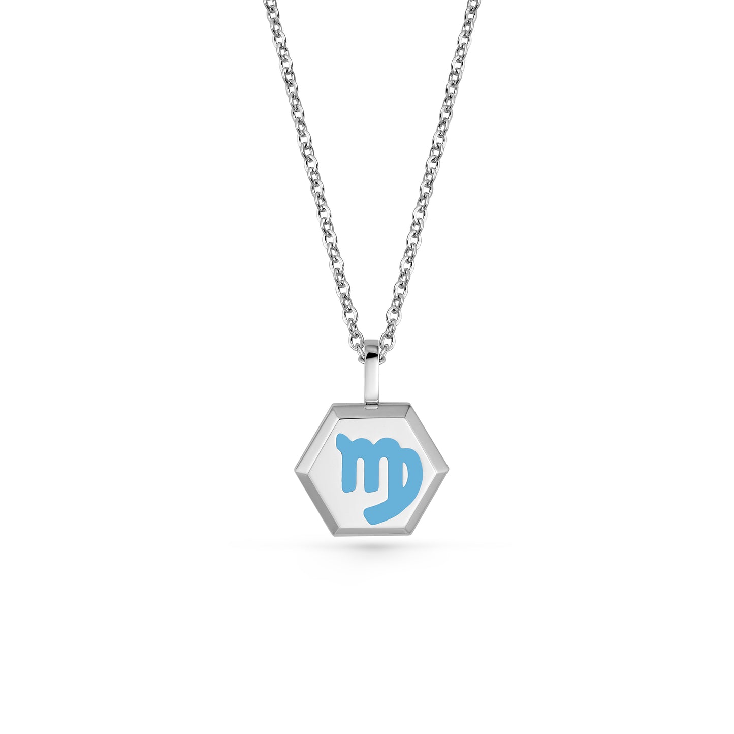 Virgo Zodiac Pendant Necklace (Gold / Silver)
